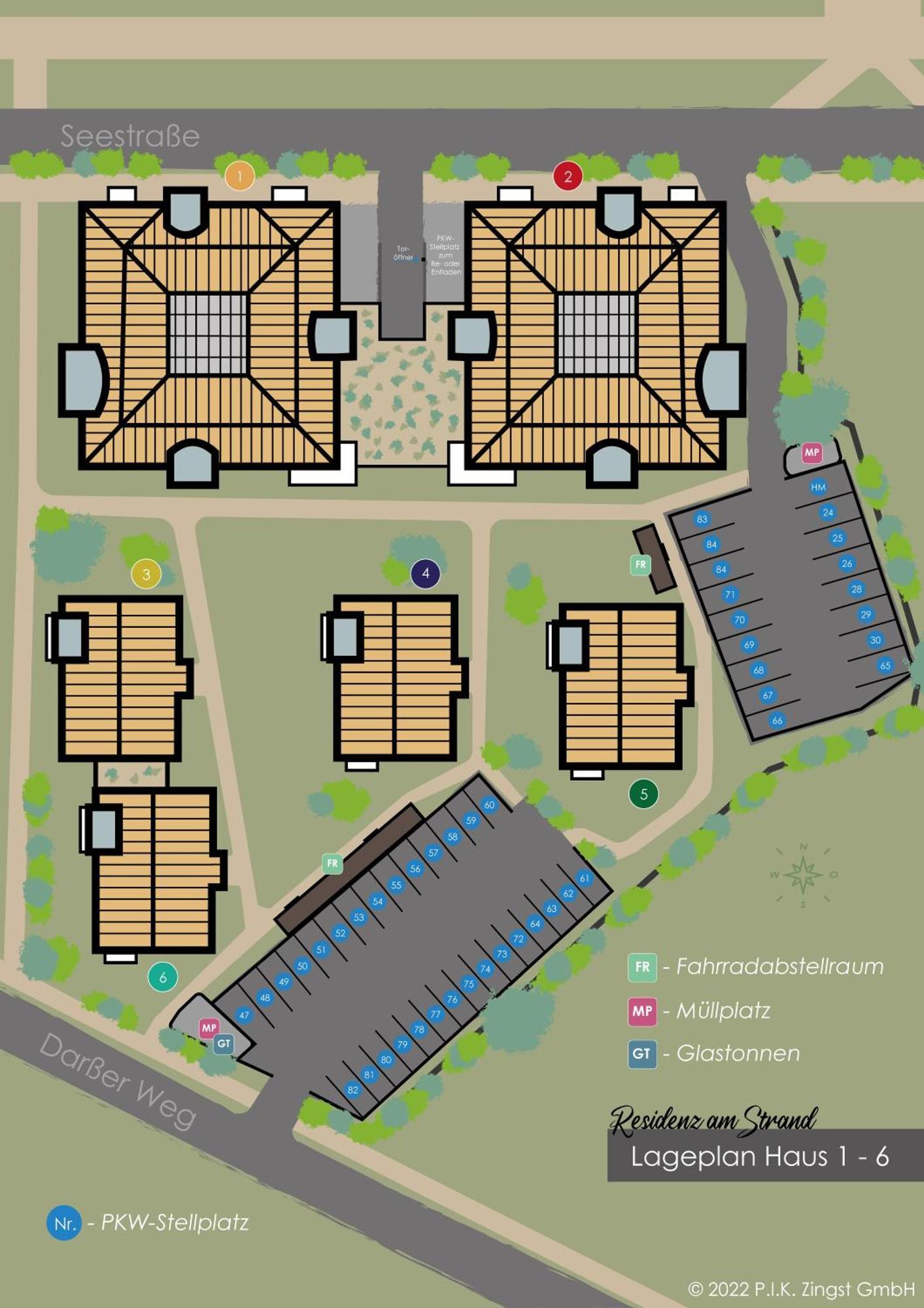 Residenz Am Strand Wohnung 2-43 징스트 외부 사진
